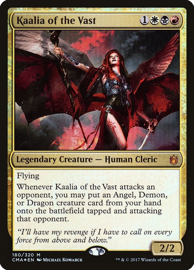 Image for Kaalia of the Vast (180) [Commander Anthology]