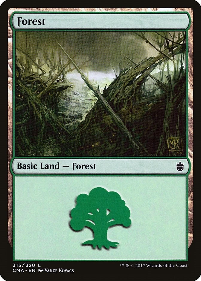 Image for Forest (315) (315) [Commander Anthology]