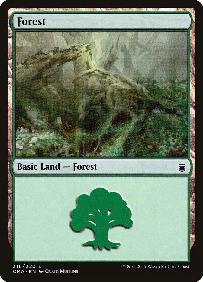 Image for Forest (316) (316) [Commander Anthology]