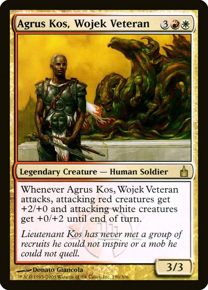 Image for Agrus Kos, Wojek Veteran (190) [Ravnica: City of Guilds]