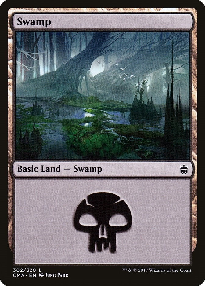 Image for Swamp (302) (302) [Commander Anthology]
