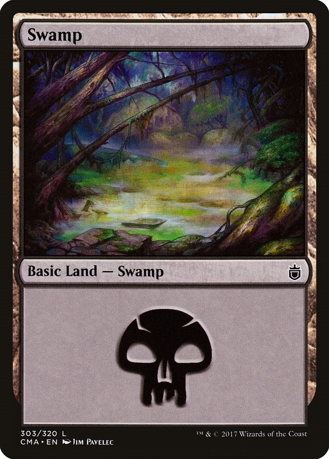 Image for Swamp (303) (303) [Commander Anthology]