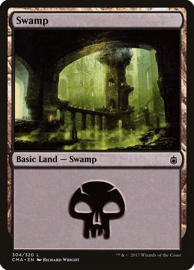 Image for Swamp (304) (304) [Commander Anthology]