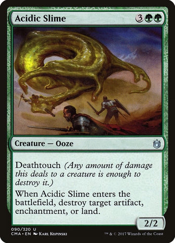 Image for Acidic Slime (90) [Commander Anthology]