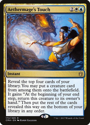 Image for Aethermage's Touch (172) [Commander Anthology]