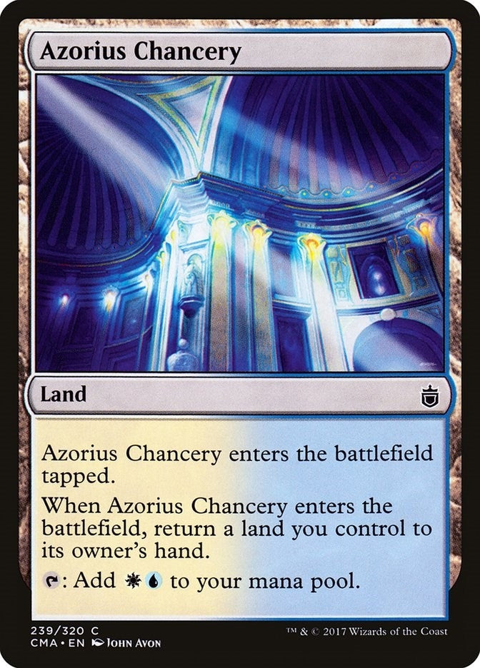 Image for Azorius Chancery (239) [Commander Anthology]