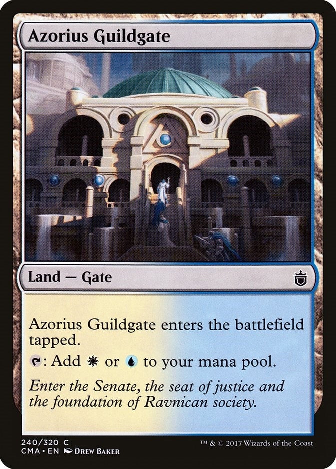 Image for Azorius Guildgate (240) [Commander Anthology]