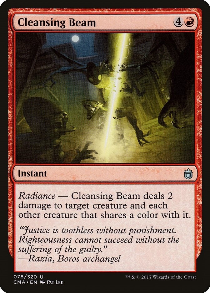 Image for Cleansing Beam (78) [Commander Anthology]