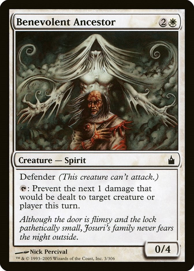 Image for Benevolent Ancestor (3) [Ravnica: City of Guilds]
