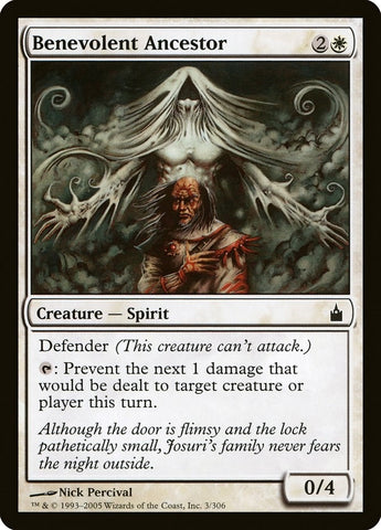 Image for Benevolent Ancestor (3) [Ravnica: City of Guilds]