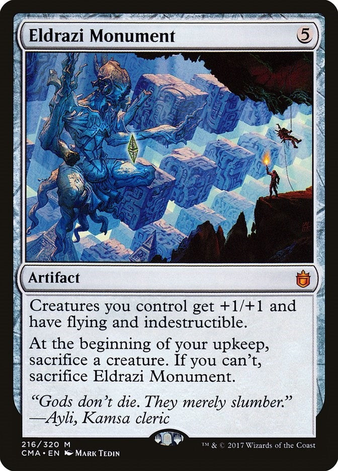 Image for Eldrazi Monument (216) [Commander Anthology]