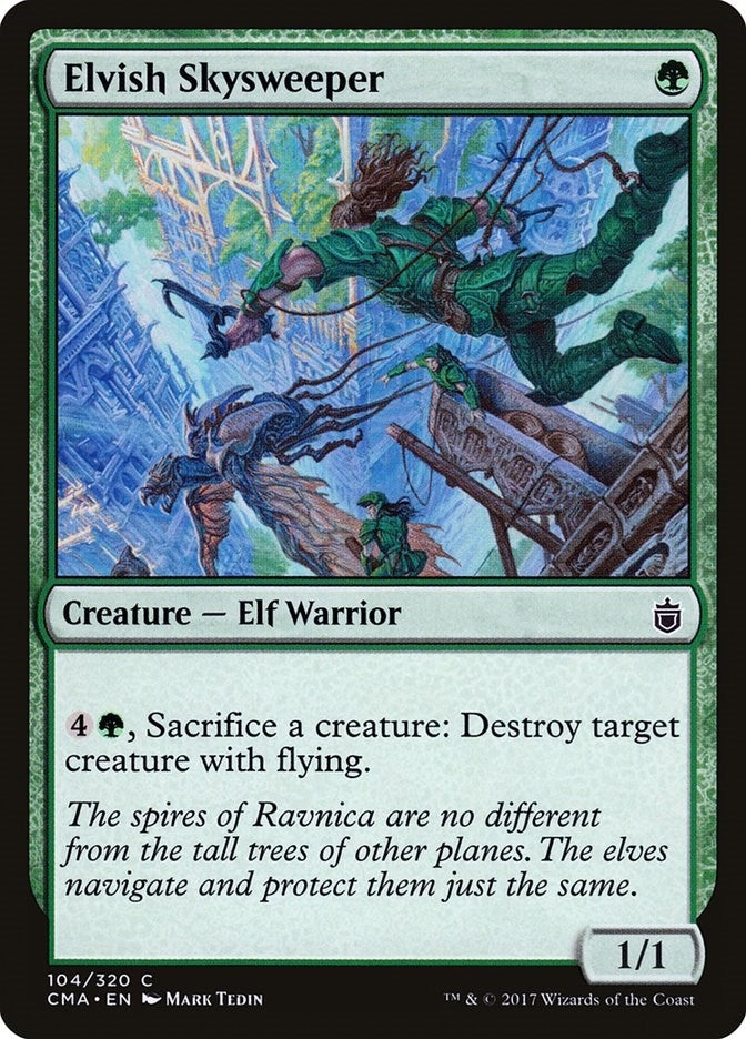 Image for Elvish Skysweeper (104) [Commander Anthology]