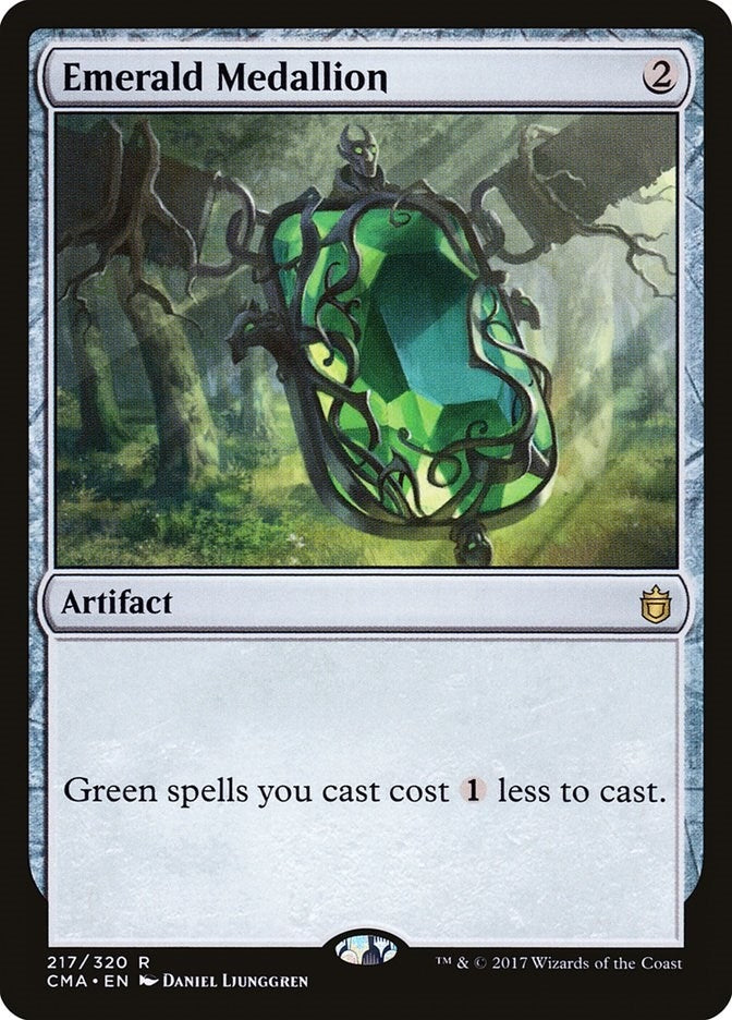 Image for Emerald Medallion (217) [Commander Anthology]