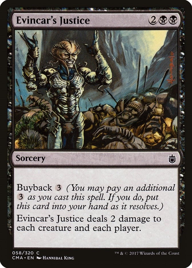 Image for Evincar's Justice (58) [Commander Anthology]