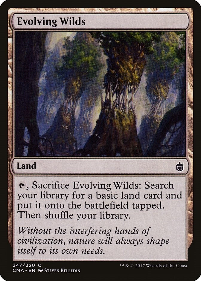 Image for Evolving Wilds (247) [Commander Anthology]