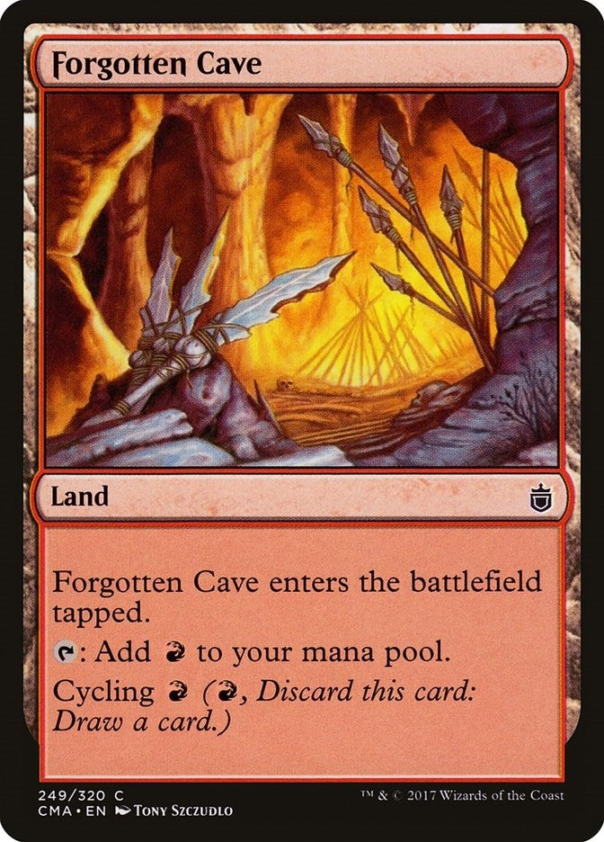 Image for Forgotten Cave (249) [Commander Anthology]