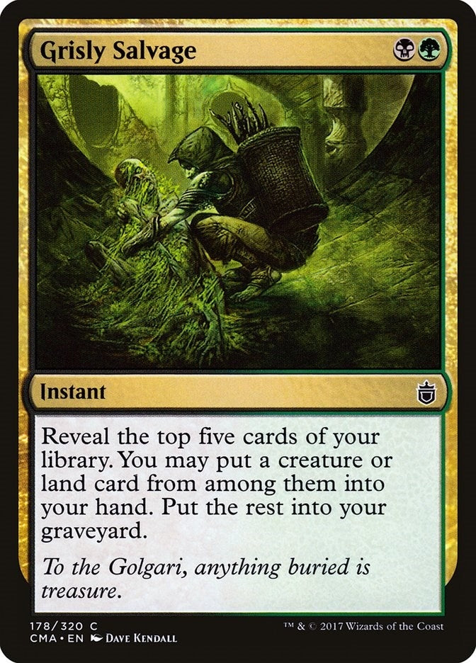 Image for Grisly Salvage (178) [Commander Anthology]
