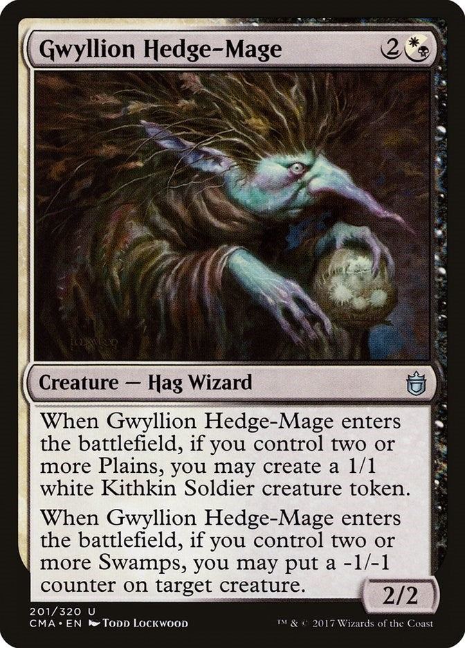 Image for Gwyllion Hedge-Mage (201) [Commander Anthology]
