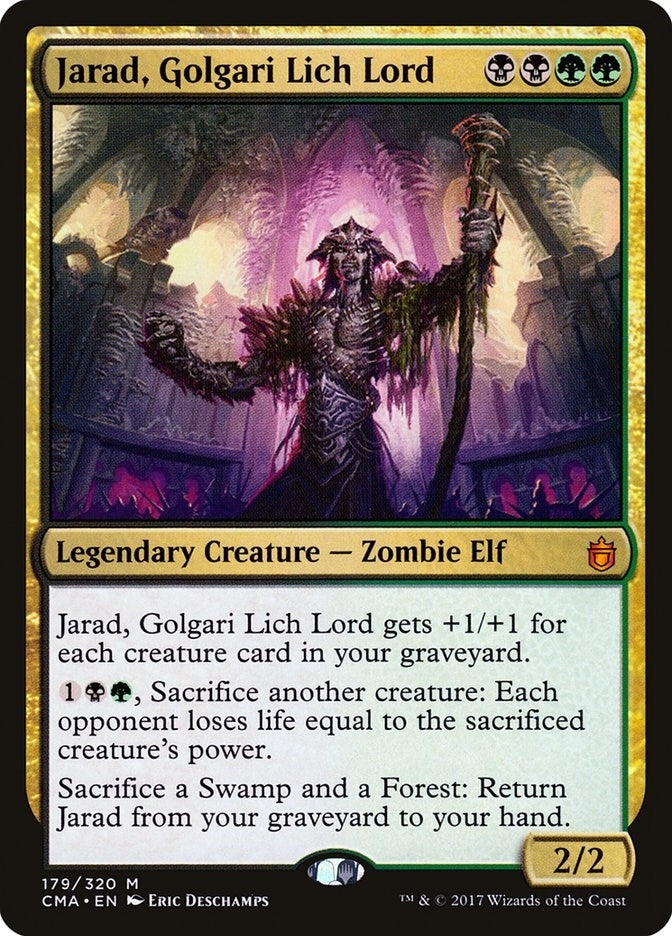 Image for Jarad, Golgari Lich Lord (179) [Commander Anthology]