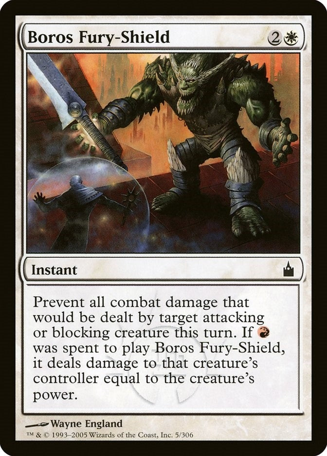 Image for Boros Fury-Shield (5) [Ravnica: City of Guilds]