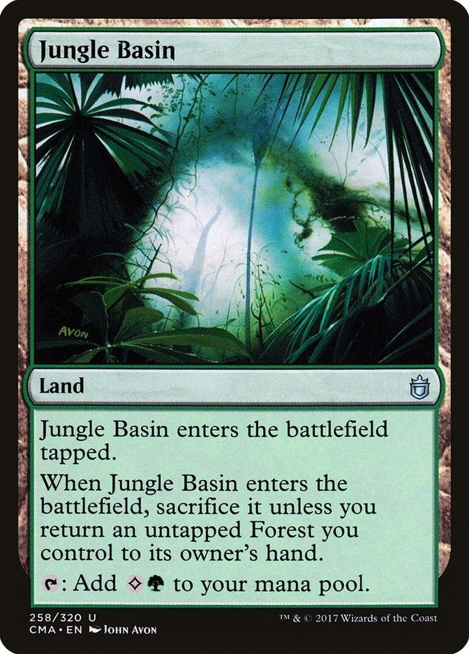 Image for Jungle Basin (258) [Commander Anthology]