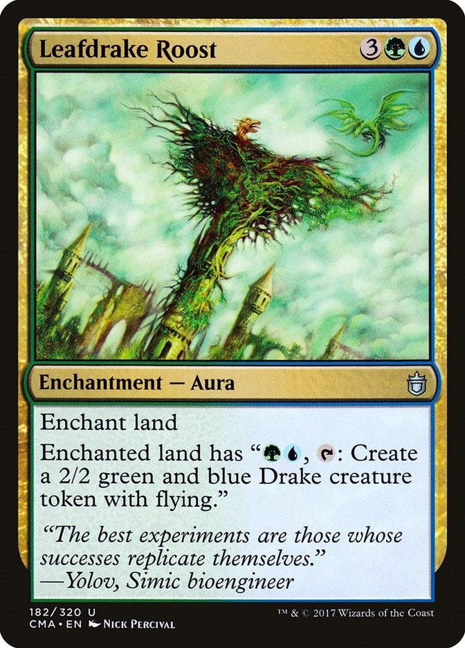 Image for Leafdrake Roost (182) [Commander Anthology]