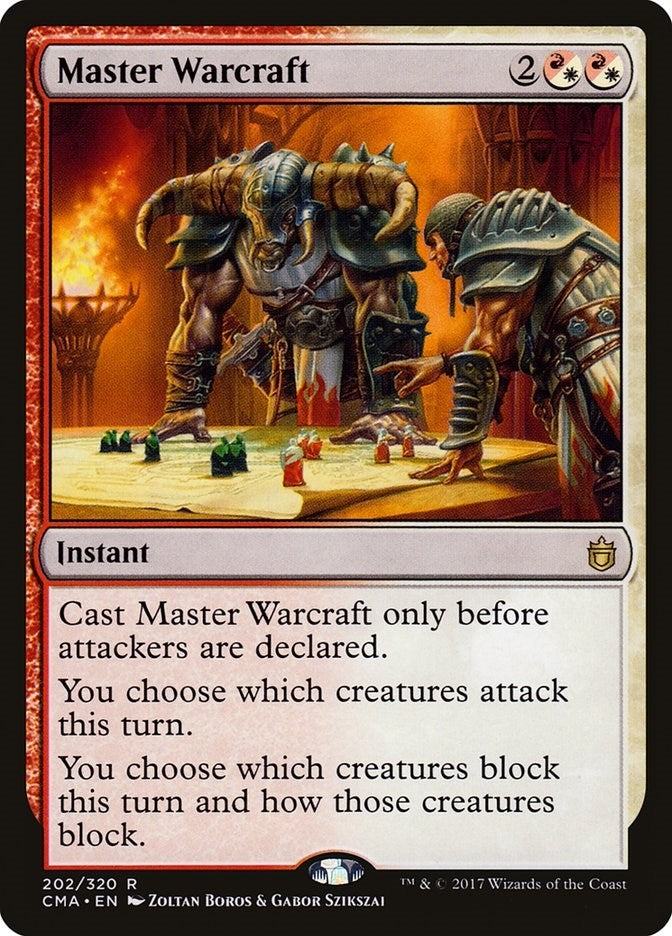 Image for Master Warcraft (202) [Commander Anthology]