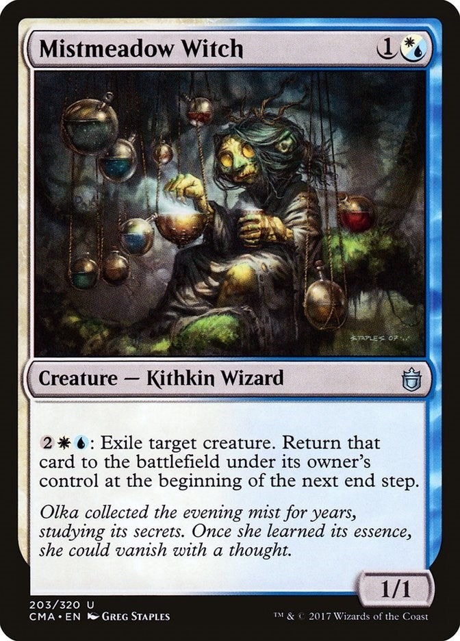 Image for Mistmeadow Witch (203) [Commander Anthology]