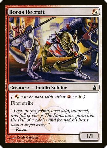 Image for Boros Recruit (243) [Ravnica: City of Guilds]