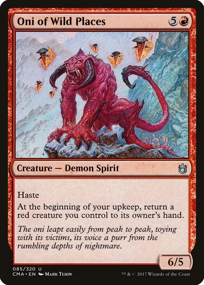 Image for Oni of Wild Places (85) [Commander Anthology]