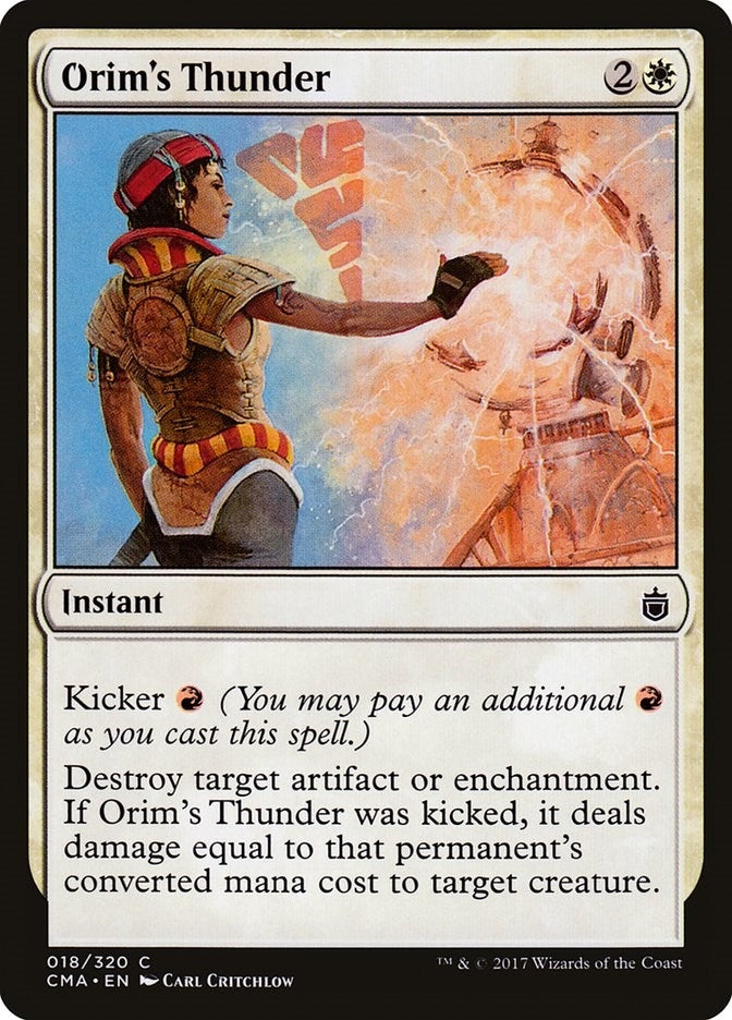 Image for Orim's Thunder (18) [Commander Anthology]