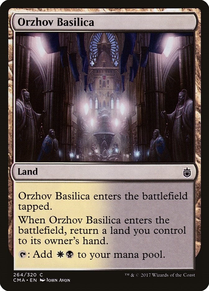 Image for Orzhov Basilica (264) [Commander Anthology]