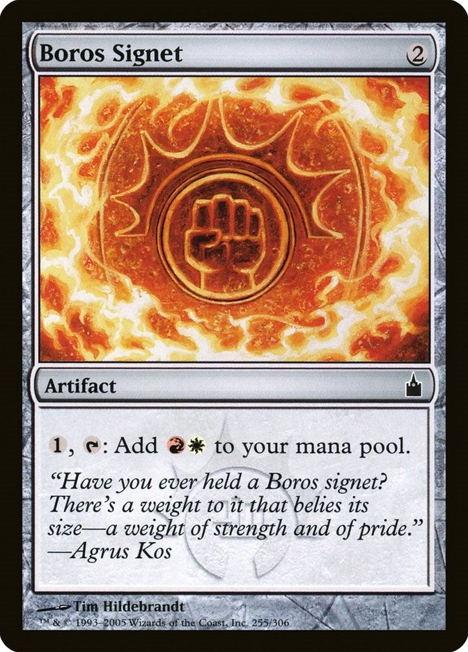 Image for Boros Signet (255) [Ravnica: City of Guilds]