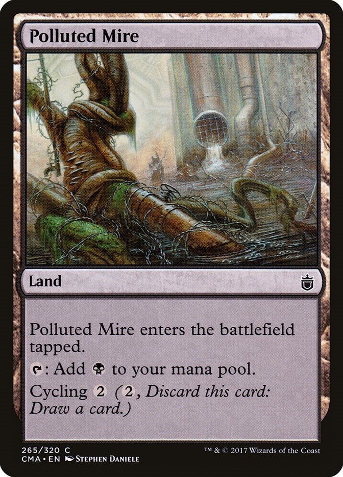 Image for Polluted Mire (265) [Commander Anthology]