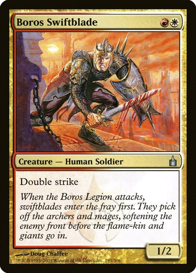 Image for Boros Swiftblade (193) [Ravnica: City of Guilds]