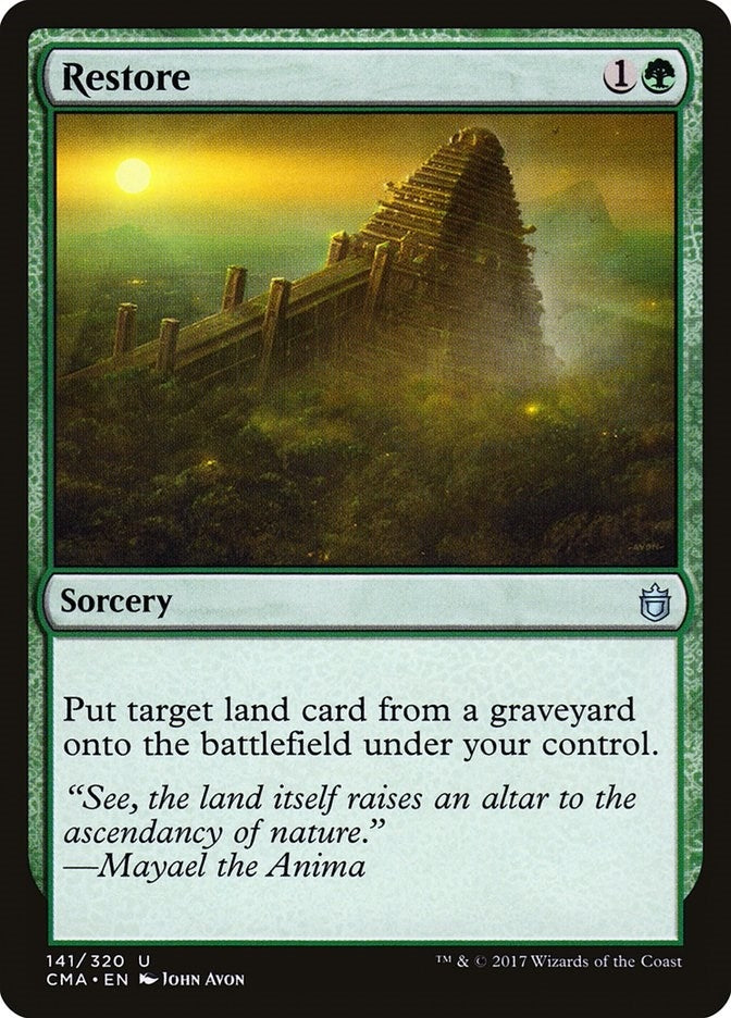 Image for Restore (141) [Commander Anthology]