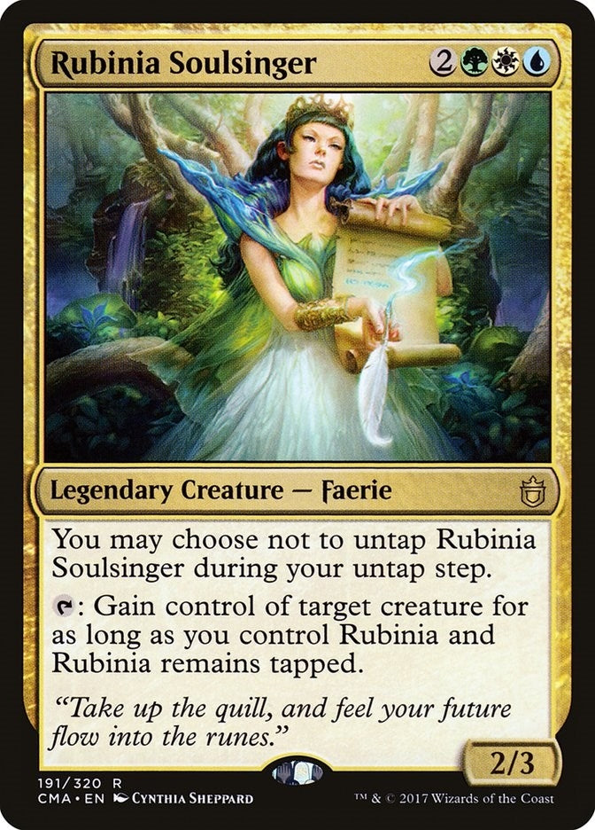 Image for Rubinia Soulsinger (191) [Commander Anthology]