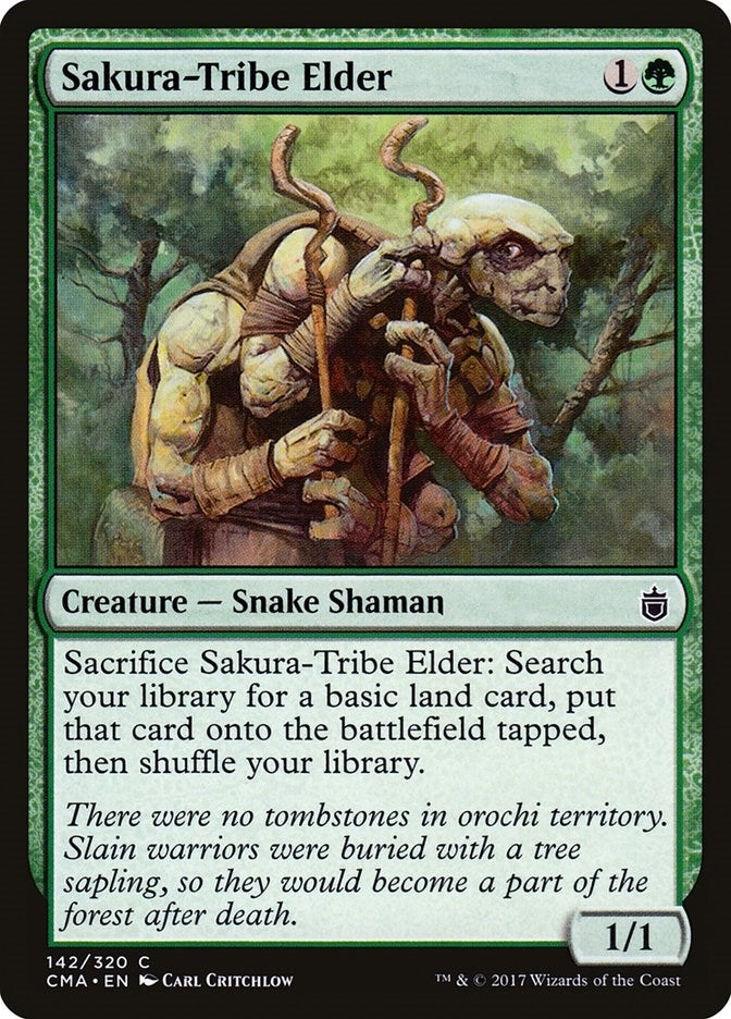Image for Sakura-Tribe Elder (142) [Commander Anthology]