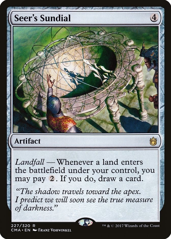 Image for Seer's Sundial (227) [Commander Anthology]