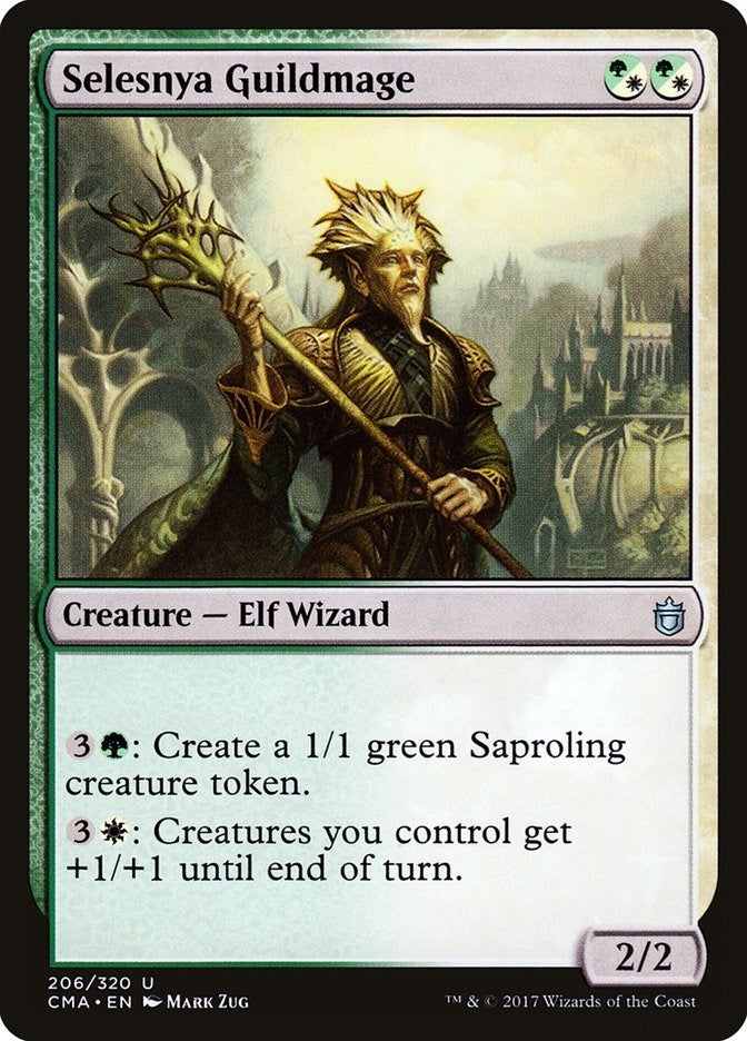 Image for Selesnya Guildmage (206) [Commander Anthology]
