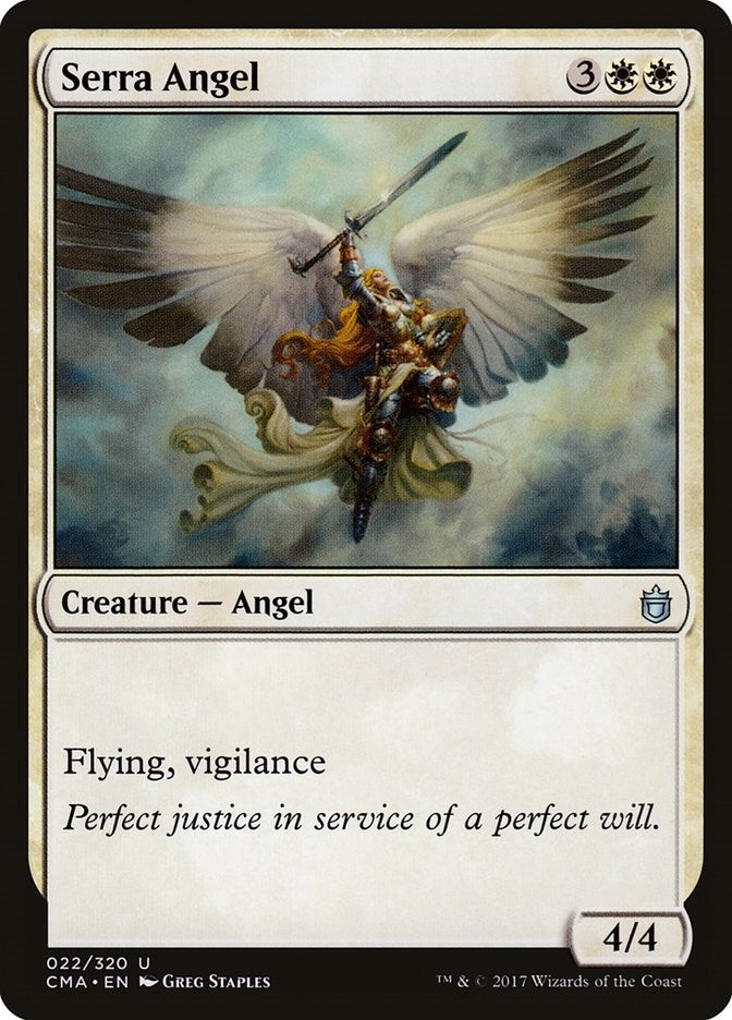 Image for Serra Angel (22) [Commander Anthology]