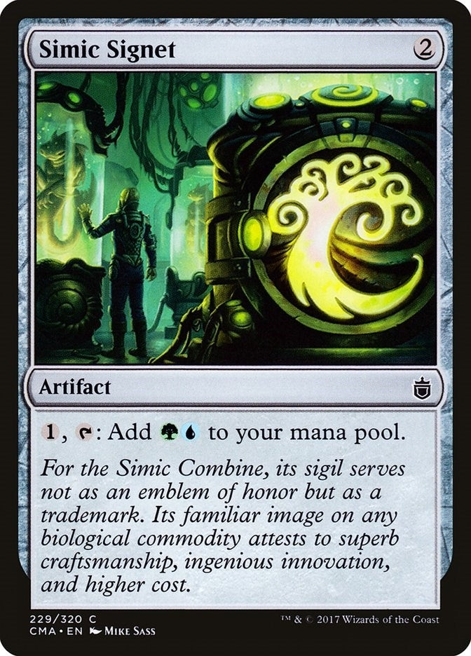 Image for Simic Signet (229) [Commander Anthology]