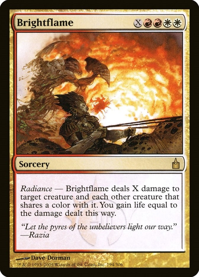 Image for Brightflame (194) [Ravnica: City of Guilds]