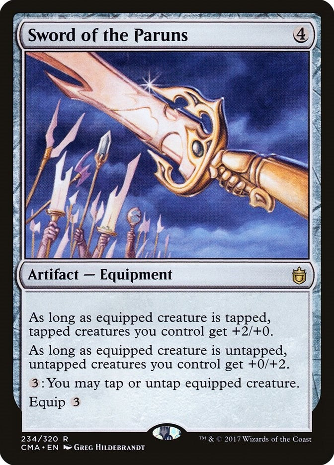 Image for Sword of the Paruns (234) [Commander Anthology]