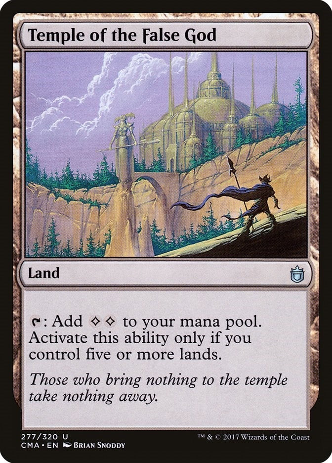 Image for Temple of the False God (277) [Commander Anthology]