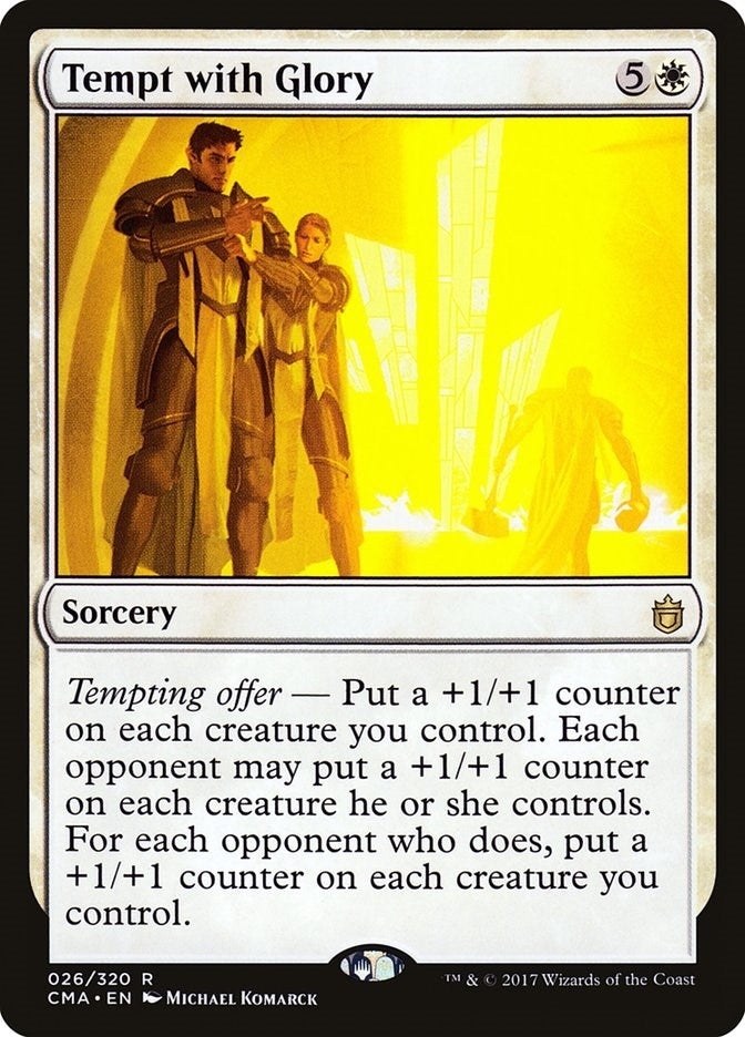 Image for Tempt with Glory (26) [Commander Anthology]