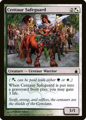 Image for Centaur Safeguard (244) [Ravnica: City of Guilds]