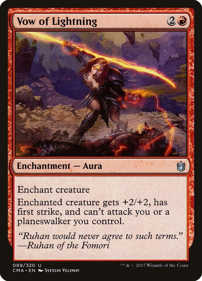 Image for Vow of Lightning (89) [Commander Anthology]