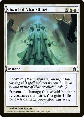 Image for Chant of Vitu-Ghazi (7) [Ravnica: City of Guilds]