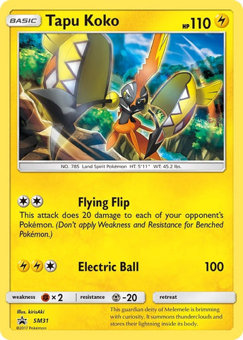 Image for Tapu Koko - SM31 (SM31) [SM Promos]